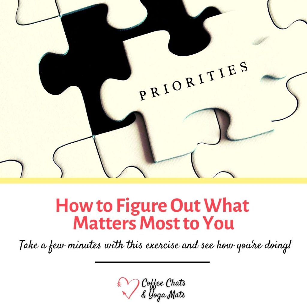 How to Figure Out What Matters Most to You