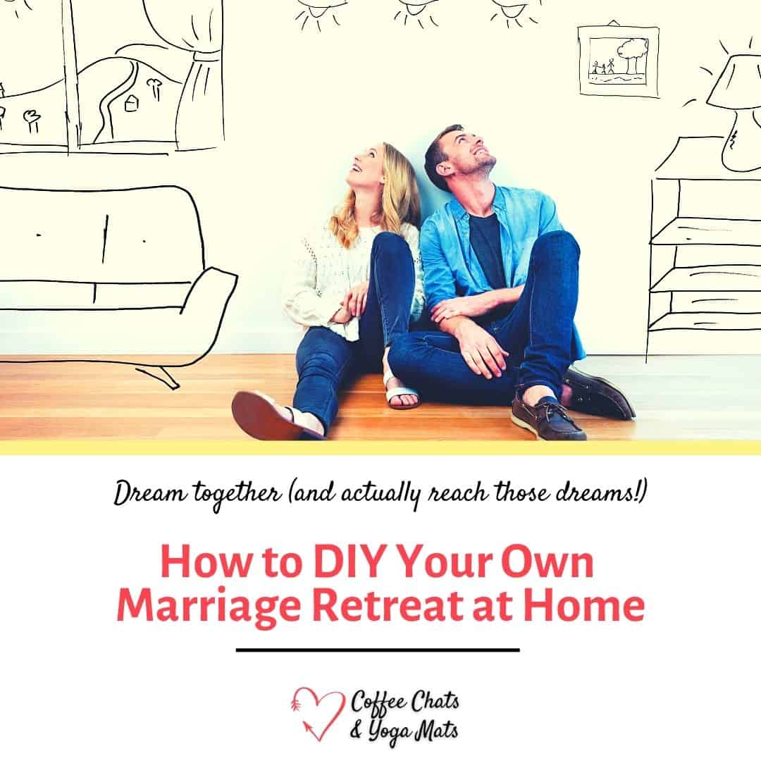 How To DIY Your Own Sexy, Fun Marriage Retreat At Home Coffee Chats and Yoga Mats image