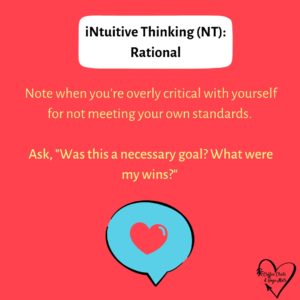 iNtuitive Thinking (NT)_ Rational tip for embracing your weaknesses and limitations